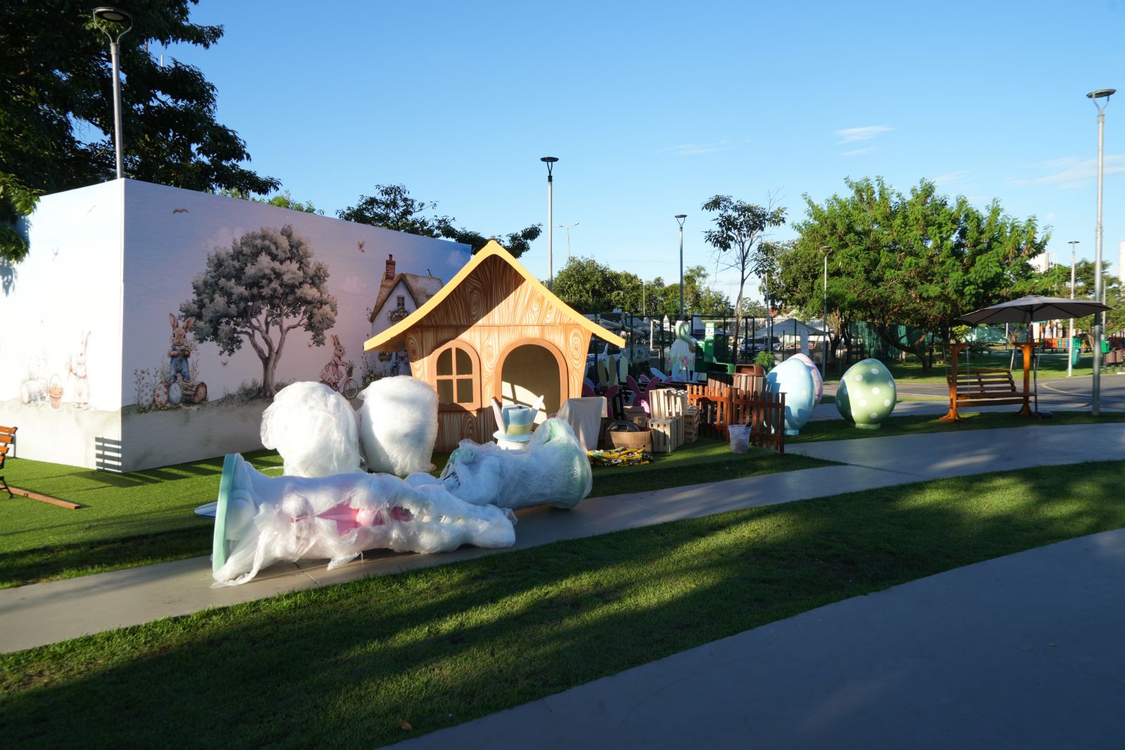 A Páscoa no Parque da Cidade começa nesta quarta-feira (1º) 