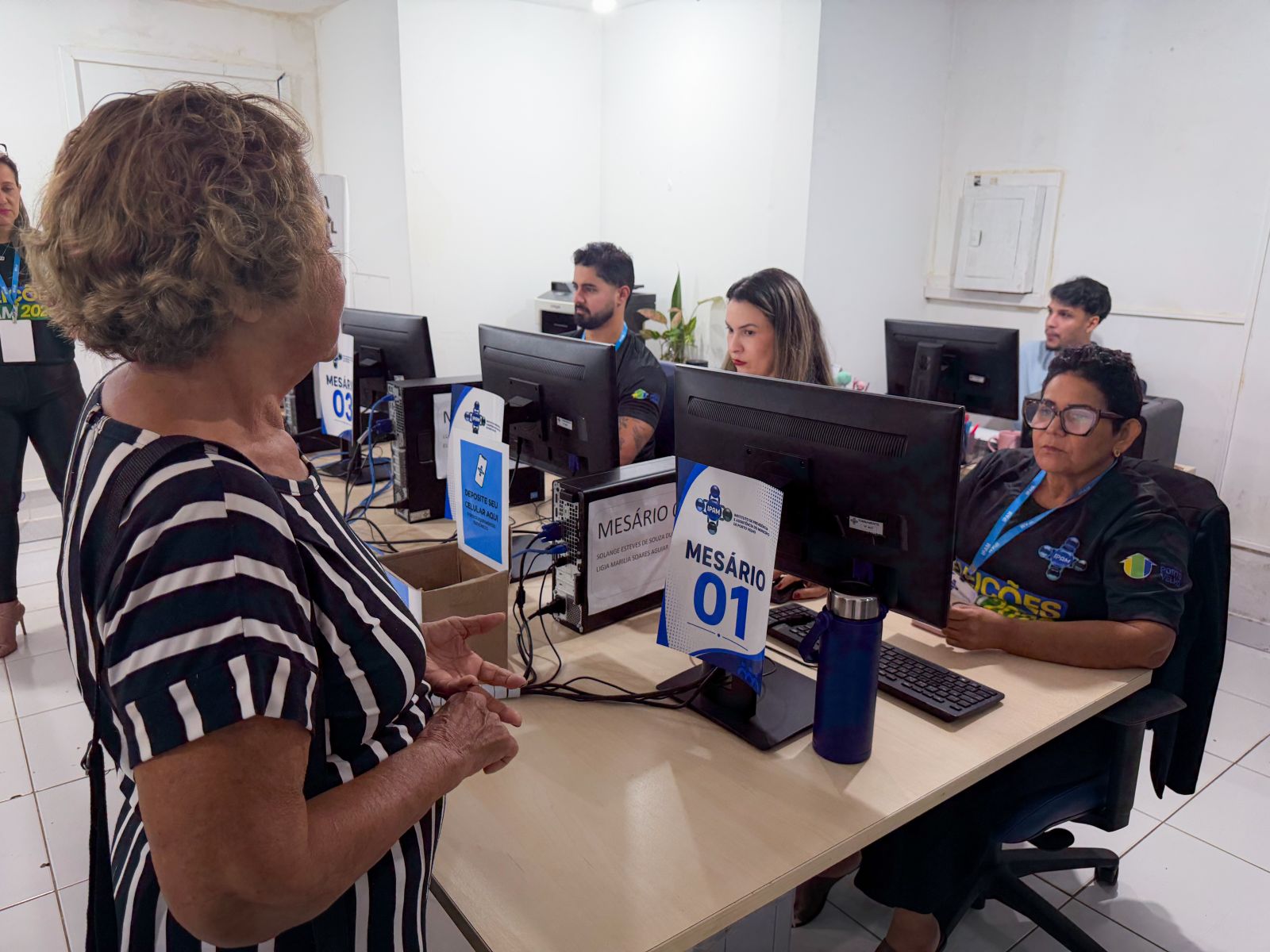 Votação também conta com um posto físico dentro das dependências do Ipam