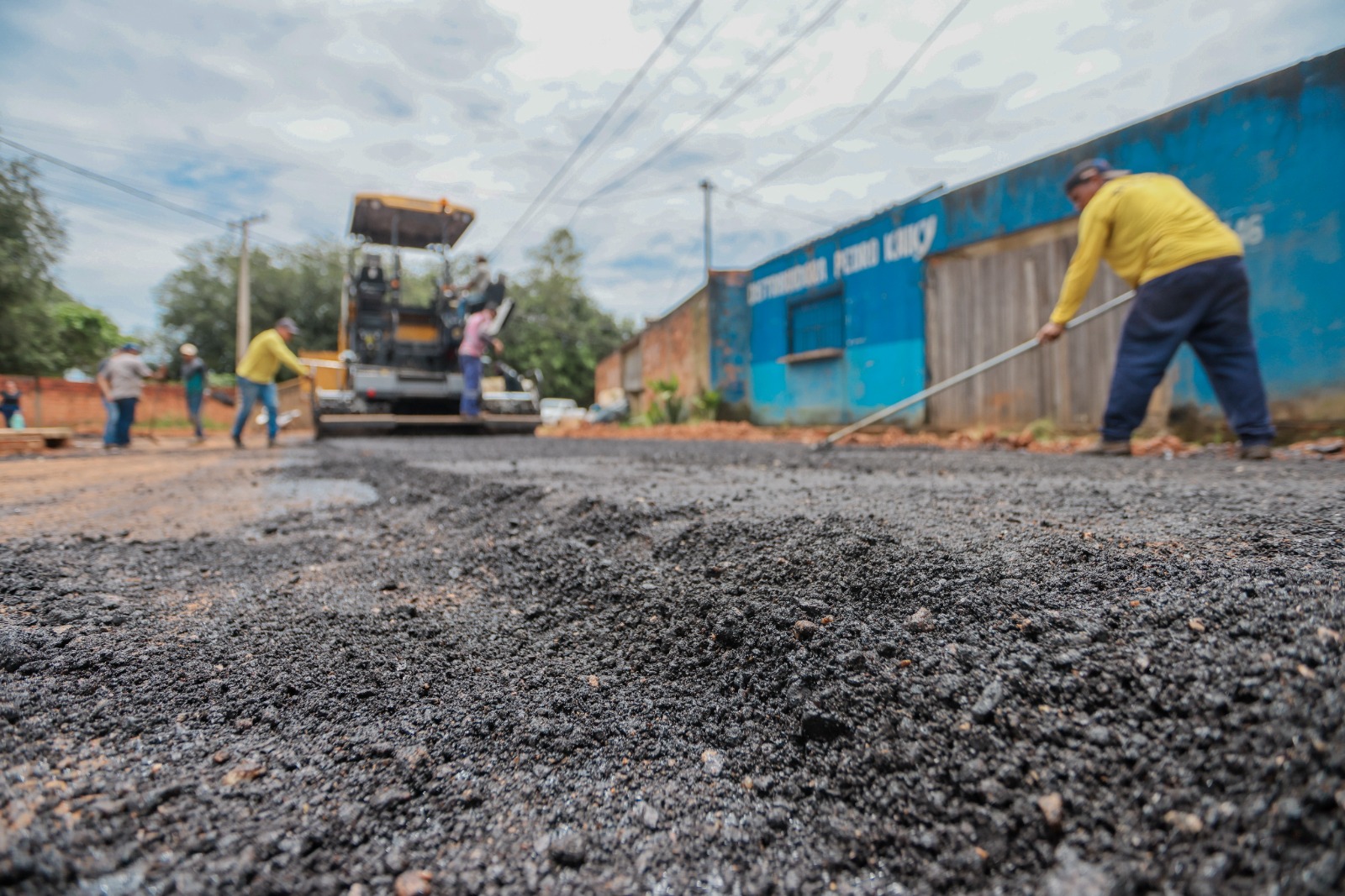 As frentes de trabalho avançam em bairros como Castanheira, Novo Horizonte e Cidade Nova